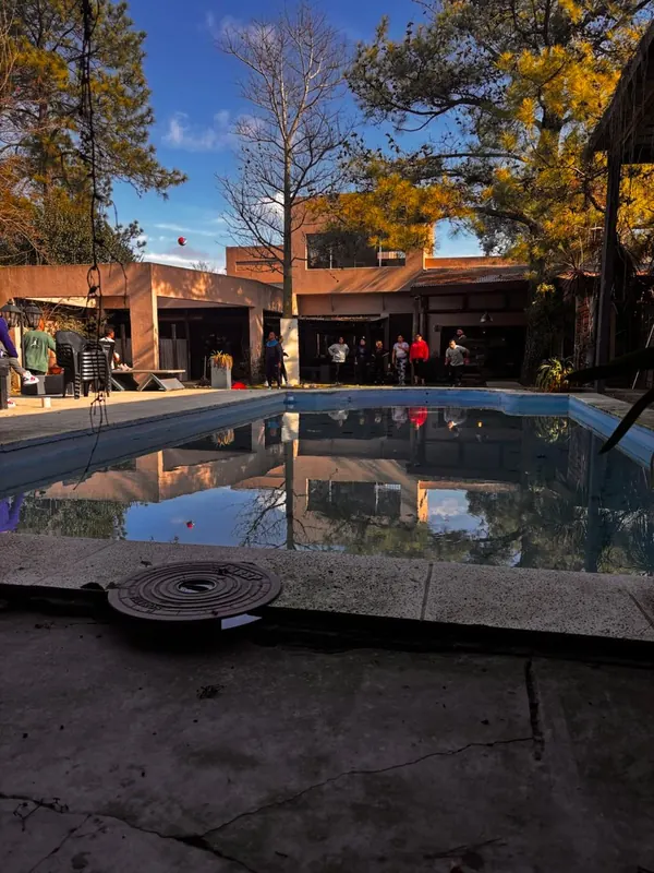 Fogón y patio central — PROYECTO VIDA